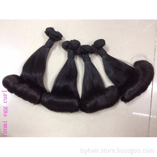 Wholesale Raw Virgin Funmi Super Double Drawn Bone Straight Human Hair Extensions Closures Frontals, Cuticle Aligned Hair Bundle